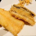 楽 - 大あなごの天ぷら②