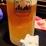 楽 - 生ビール①