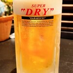 楽 - 生ビール②