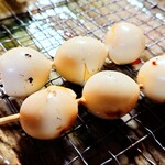 やきとり家 錦海まる - うずら玉子