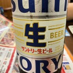 串かつ・たこ焼き 味の大丸 - 本当に大瓶なのか、キタさんが疑い出したので、確認をしたよ