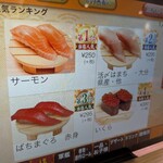 回転寿司 まつりや - メニューのトップ4