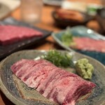 炭火焼肉　仁 - 和牛上ハラミ 3,080円。