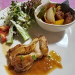 La table en fête NAKAO - 若鶏のグリル〜ポワールソース～