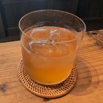 お茶を贈る人 - 冷たいお茶