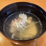 小判寿司 - 金目鯛のお吸物