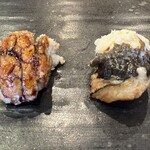 小判寿司 - 2種類の穴子