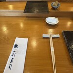 小判寿司 - 卓上