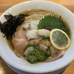 麺や句來夢 - 淡麗にぼし涼麺(大)\1,280
