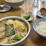 北の富士本店 櫻屋 - きしめん到着です♪
