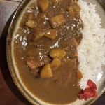 ぱいぷのけむり - チキンカツカレー　ボーク　味は選べます