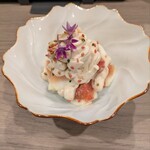 季肴 からはし - 無花果クリームチーズ和え