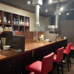 焼肉ホルモン ほるまさ - カウンター席