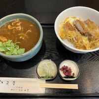 日本橋 やぶ久 - カレー南蛮＆カツ丼