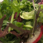 イタリアン オット - サラダ　バルサミコ酢が効いている