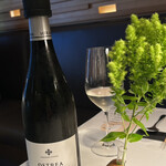 イタリアン オット - ペアリング2杯目　余市白ワイン癖なくクリア