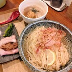 拉麺べんげ ちっご店 - 魚介つけ麺大盛