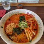 鬼がらし 本店 - 料理写真:納豆らーめん(大辛)