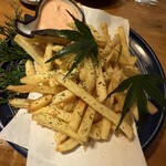 さかながはねて - コンソメポテト　明太子ディップ添え