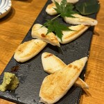 さかながはねて - 宇和島名物　じゃこ天ネギまみれ