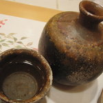 Tsugusushi Masa - 陶器の酒器も良いですね