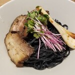 R+ 隠れ家すぎるラーメン屋 - 山椒東京ブラックXつけそば（2025年5月）