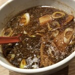 R+ 隠れ家すぎるラーメン屋 - 山椒東京ブラックXつけそば（2025年5月）