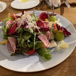 バルバ ビアンカ - 彩度野菜に夏らしい爽やかなシャインマスカット添え