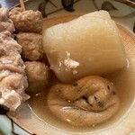 Sakana to Oden Hitoshizuku 福島站前店 - 最初にでるおでん