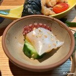 逸品さかい - 泥障烏賊と蛸と酢味噌と胡瓜