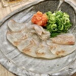 旬菜和味 - 平目薄造り