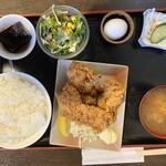 お食事 延仁 - 鶏から揚げ定食