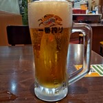 カレーの王様 - 生ビール
