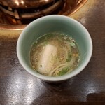 しゃぶ禅 - 〆の餅入りうどんです。