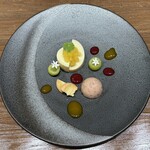 西洋風料理 熱海 KOUWA - 【パイナップルのムース】