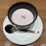 西洋風料理 熱海 KOUWA - 【桃のスープ】