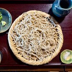 梅庵 - もりそば