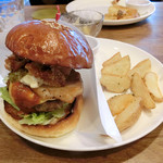 マグズカフェ - 10月限定＠アニバーサリーバーガー