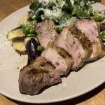 マシガネータ - 岩中豚ロース肉のグリル プーリア風