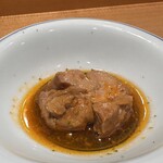 すし いなせ - あん肝のうま煮