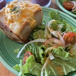 サザンビーチカフェ - キューブパンのたまごサンド