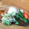 深谷テラス ヤサイな仲間たちファーム レストラン - ハンバーグと香味野菜 グレープフルーツポン酢