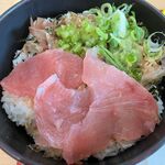 富士川サービスエリア（下り） フードコート - '25/08/11 まぐろわさび飯