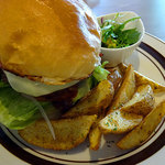 BELLOWS BURGER - 林檎ベーコン＆チーズバーガー1280円