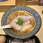 鴨と蟹 中華そば 燈 - 