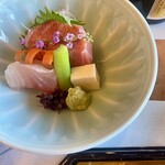 鰻割烹 伊豆栄 本店 - お造り。美しいー