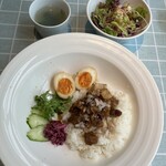 アジアのかまど - アジかま魯肉飯セット@1,485円