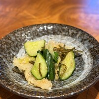 鰻う おか冨士 - お通し
