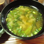 竹馬 - お味噌汁