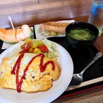 カタヤマ - オムライスランチ(お値段お任せ)